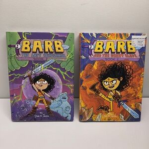 Barb The Last Berzerker & Barb And The Ghost Blade Hardcover Graphic Novels Lot